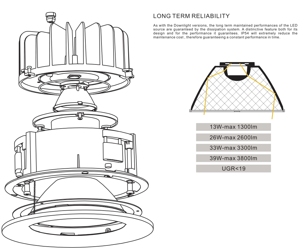 The Lighting environment in luxury hotel lobby