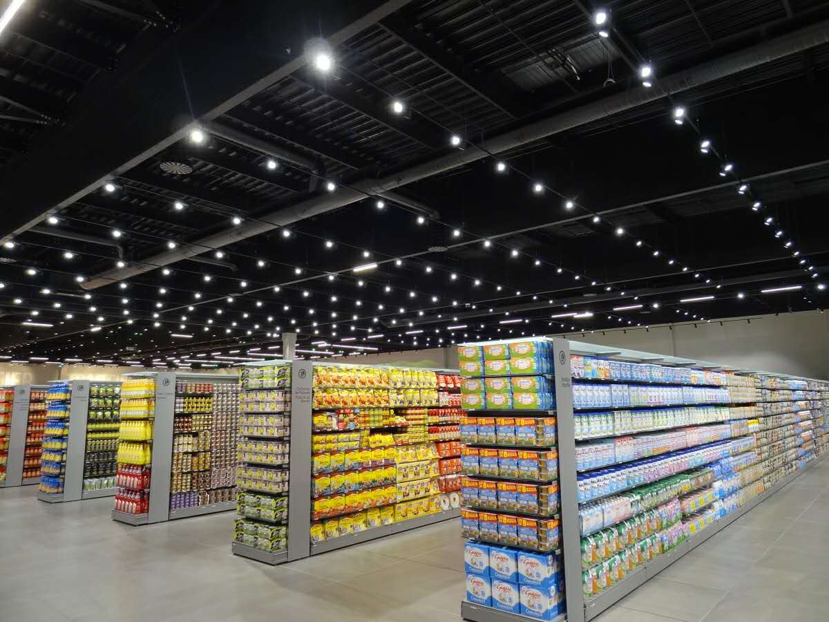 Supermarket lighting design