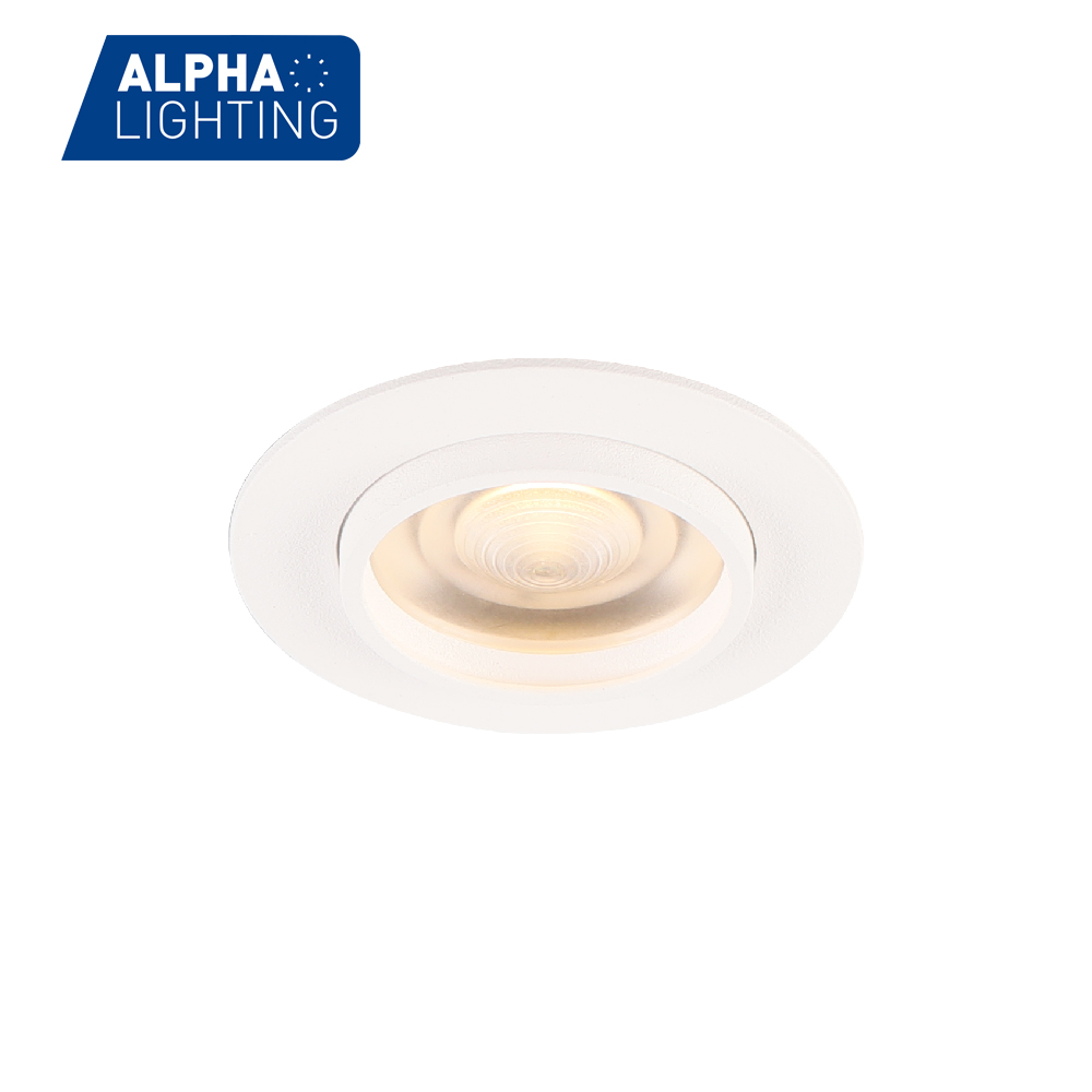 4W Aluminum Adjustable Beam Angle LED Ceiling Recessed Light