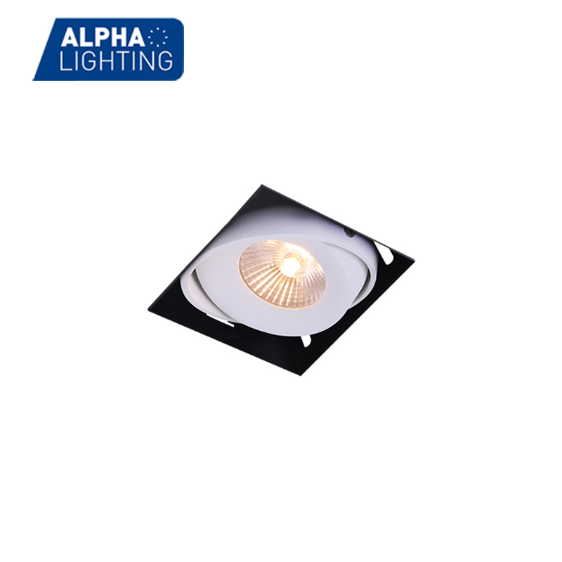 waterproof led light square recessed downlights
