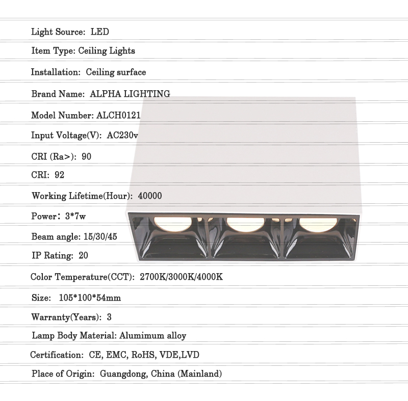  LED Dimmable Ceiling Light