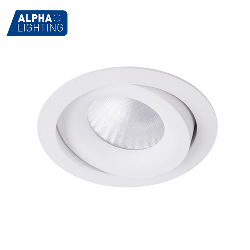 dimmable cob led recessed downlight