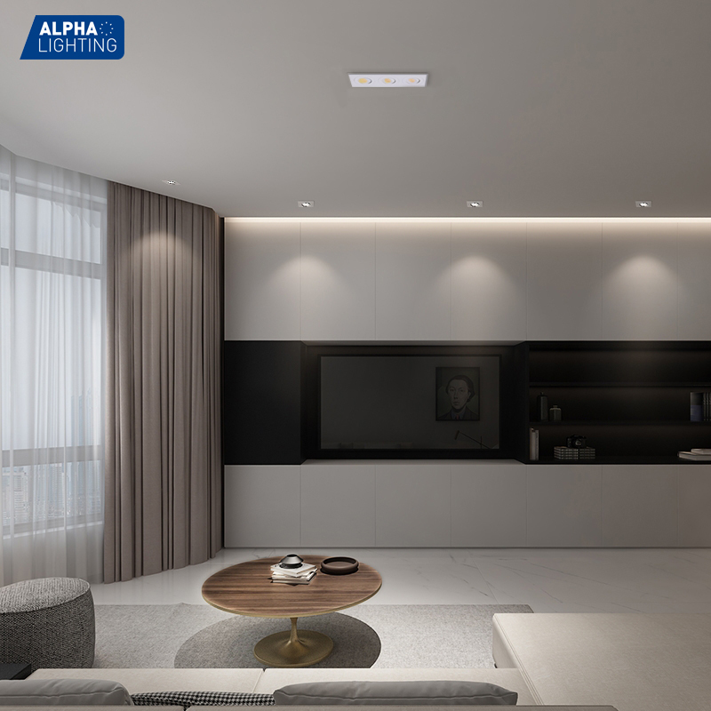  Square LED Recessed Downlight Details  