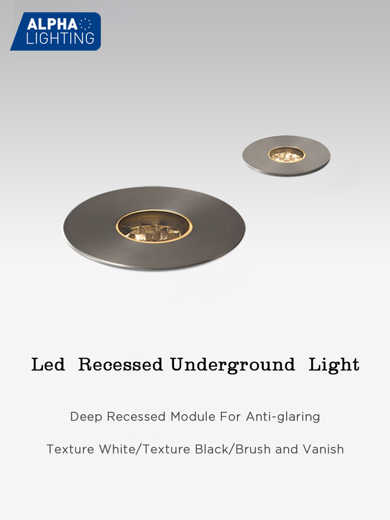 Recessed Underground Deck Lighting