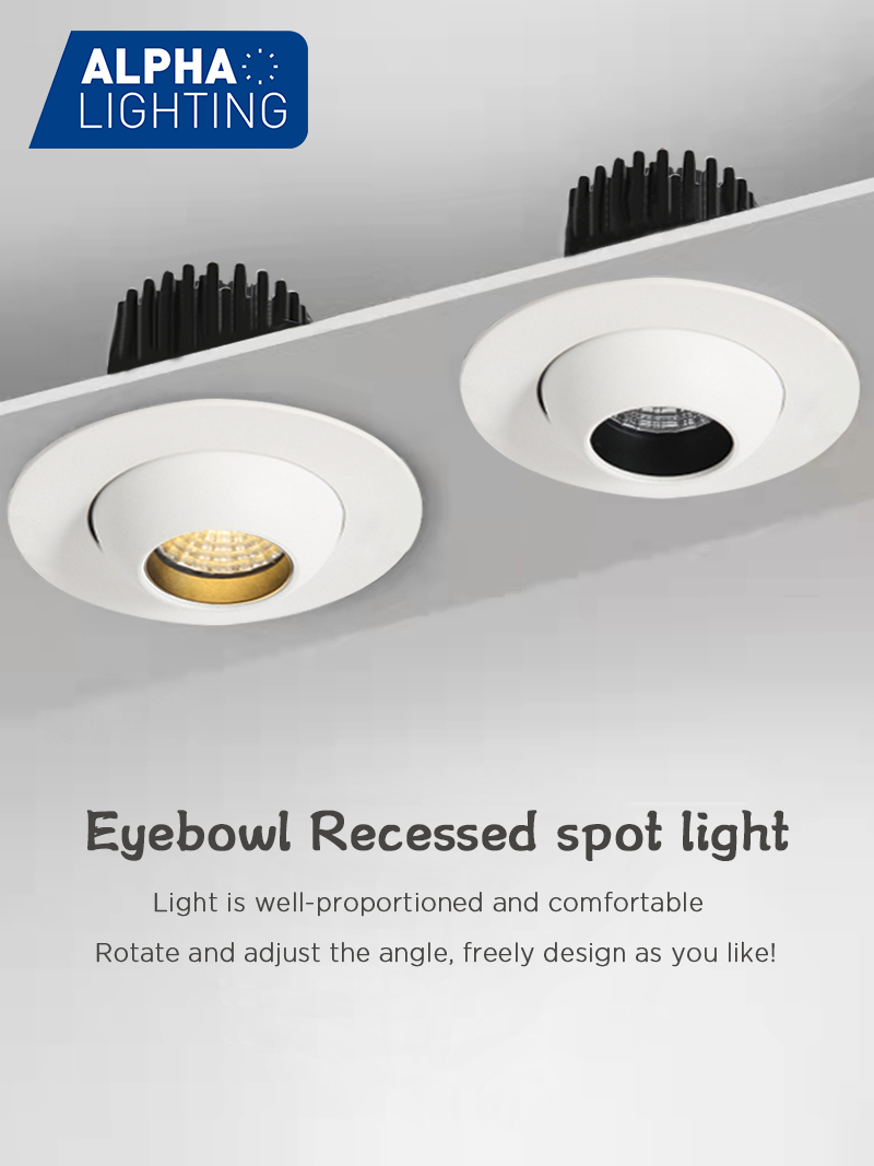 eyebowl recessed led spot light