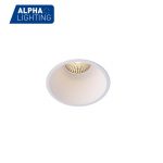 10W Trimless anti-glare deep recessed cob led downlight