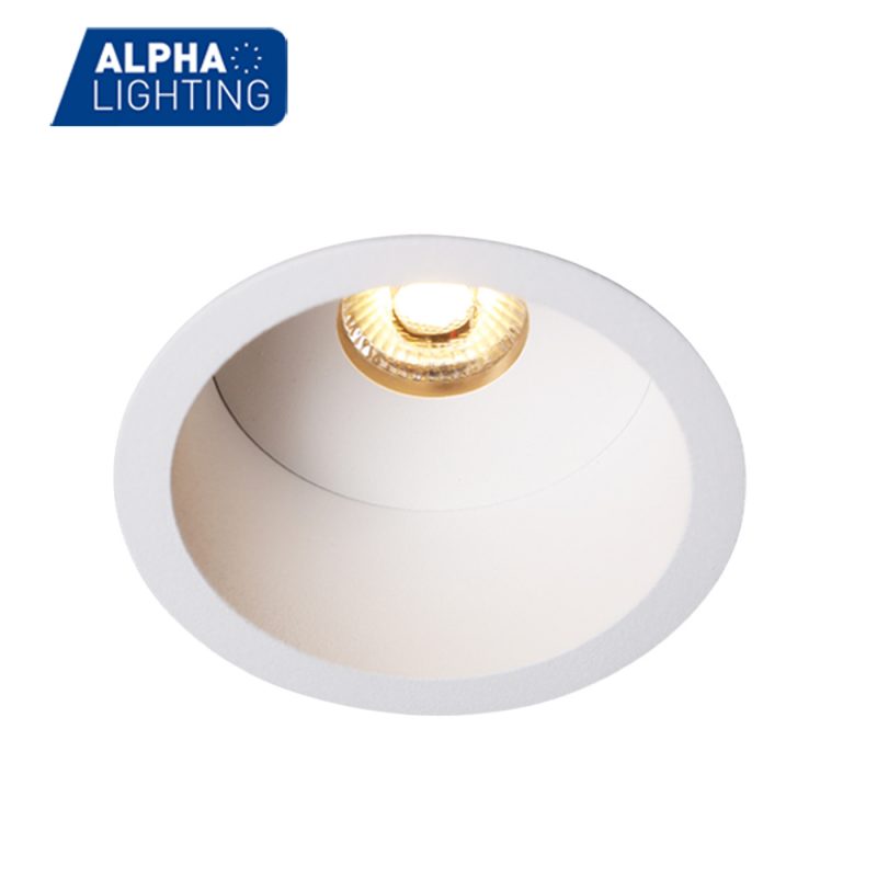 Small trim fixed 7W high CRI led downlight