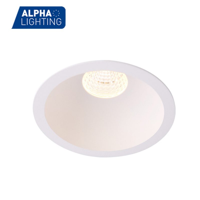 Bigger power commercial round trim led downlight