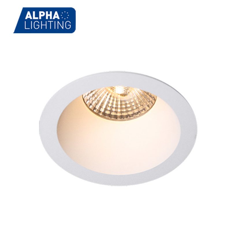 Commercial round trim led downlight