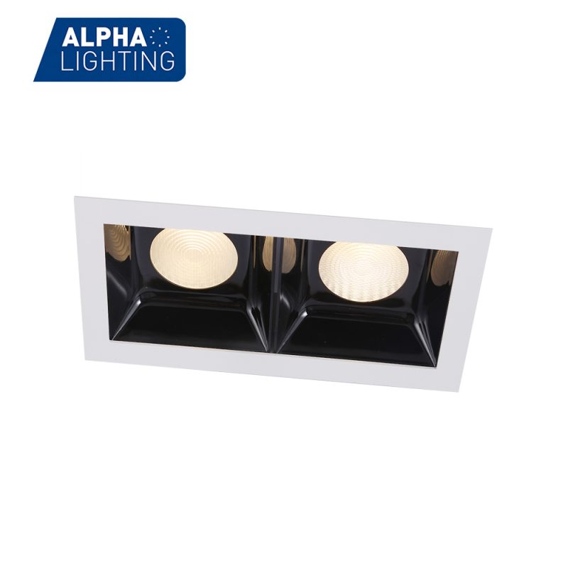 Black reflector high bightness led downlight