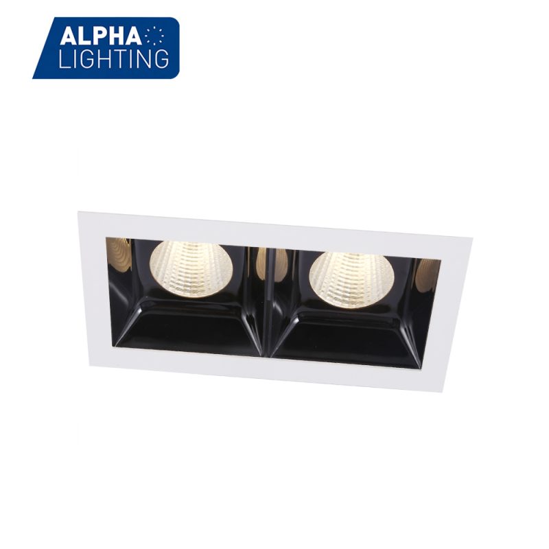 Anti-glare double brightness linear light