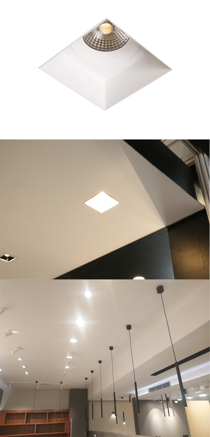 Square Led downlight 