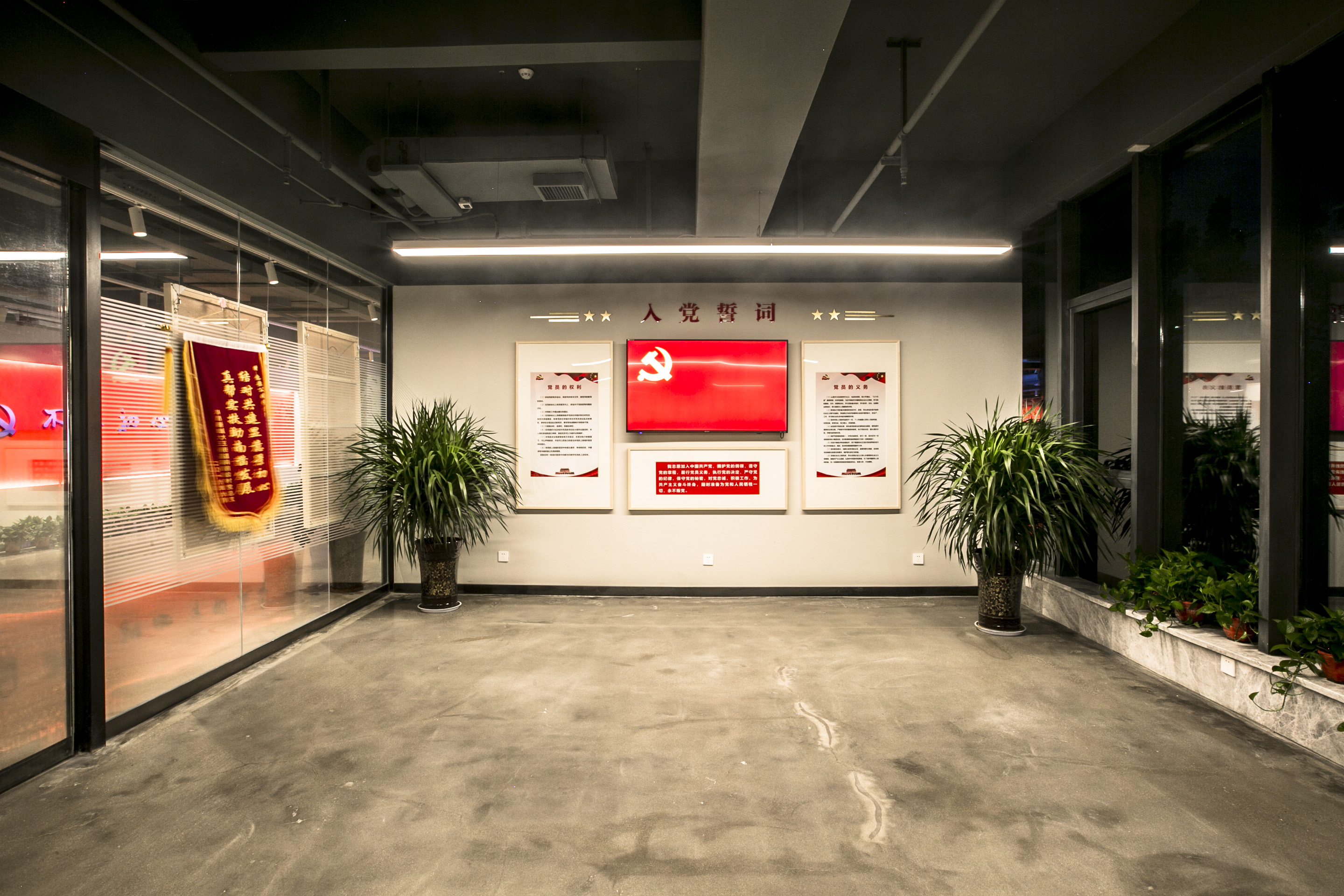 Led lighting Project case-Xi 'an Yijing Red parlor