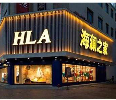 LED downlight project case -HLA Chain Store