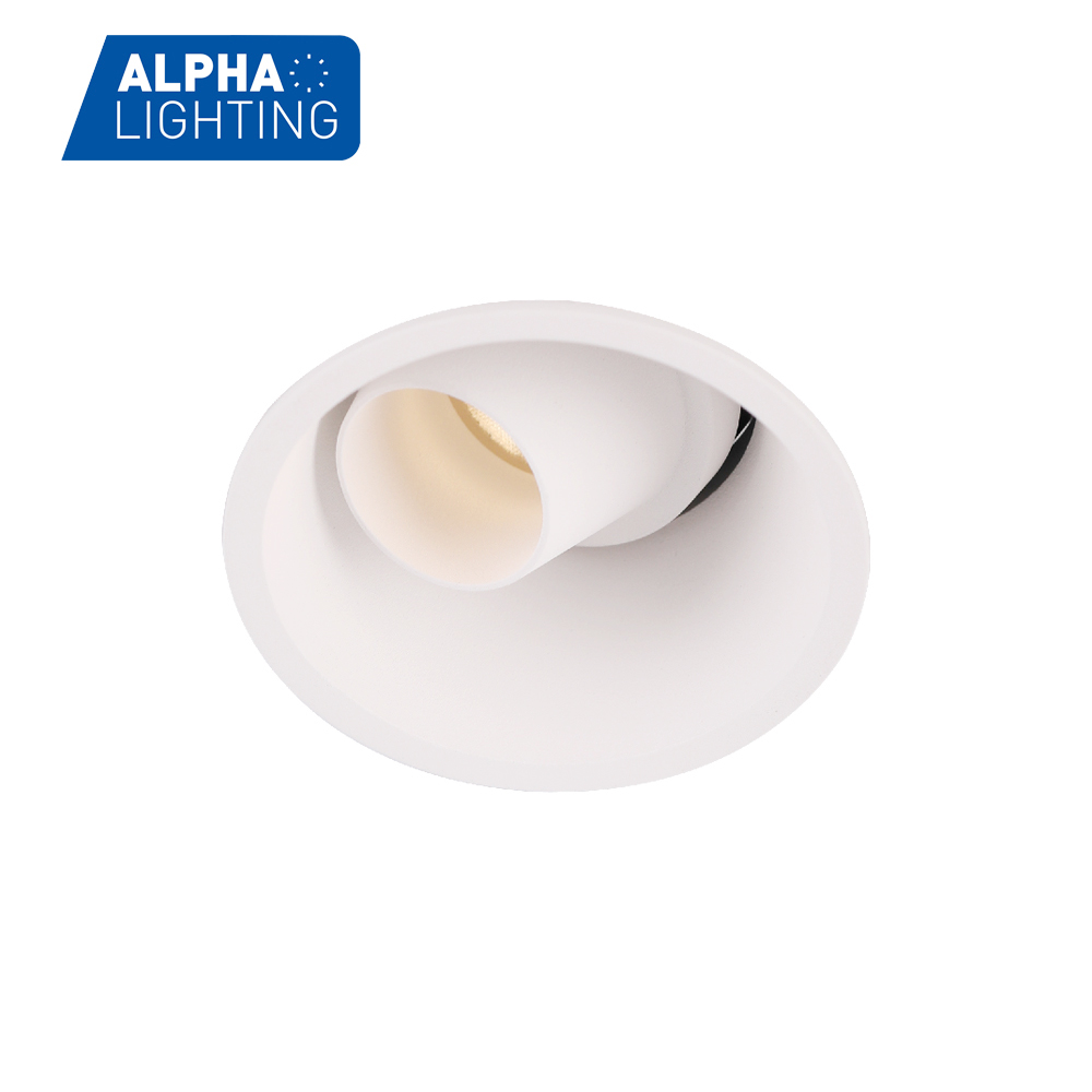 Die-casting 7W Ceiling Deep Recessed Adjustable Led Downlight -ALDL0837