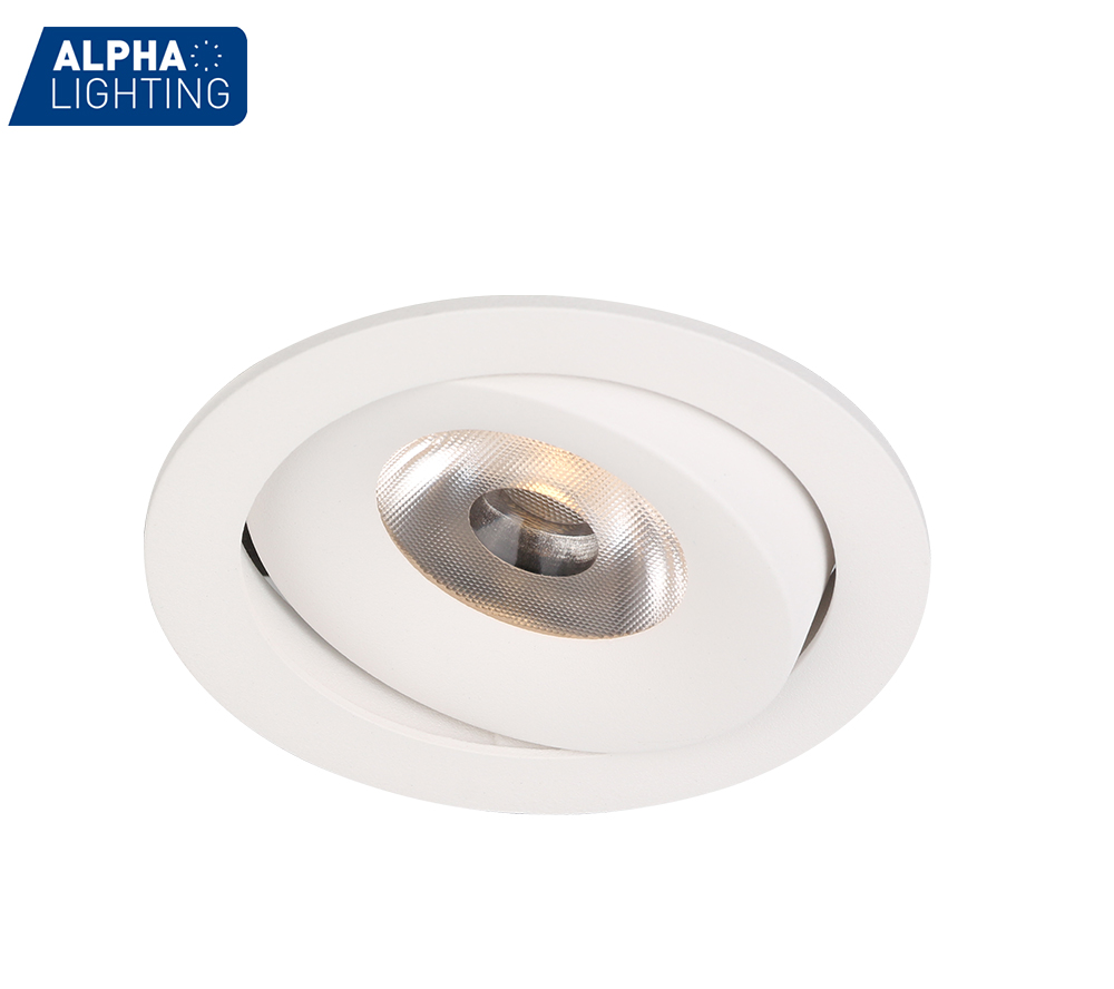 Commercial lighting COB ceiling recessed adjustable downlight -ALDL1056