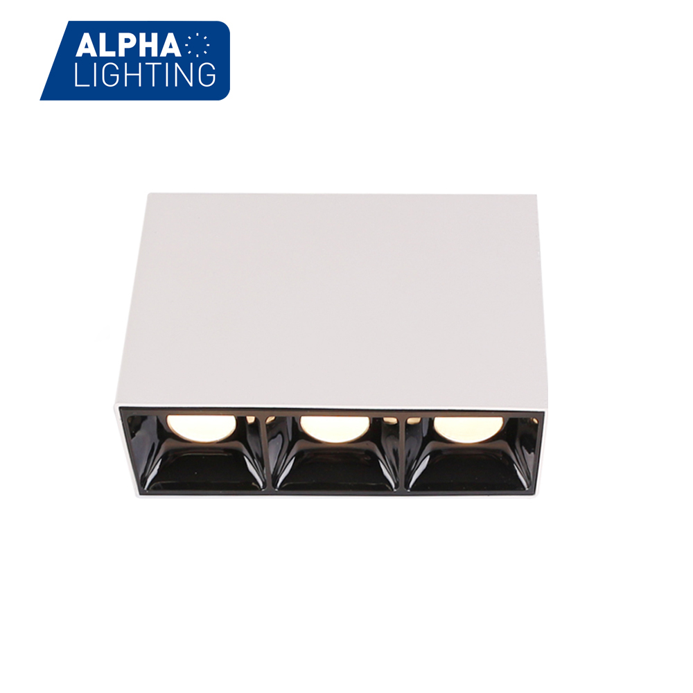 3X7W Triple Heads  Surface Mounted LED Dimmable Ceiling Light