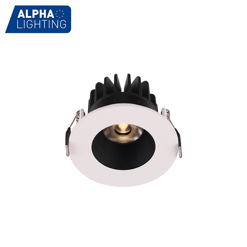 Round  Anti-glare  Recessed LED 7W Indoor Downlight