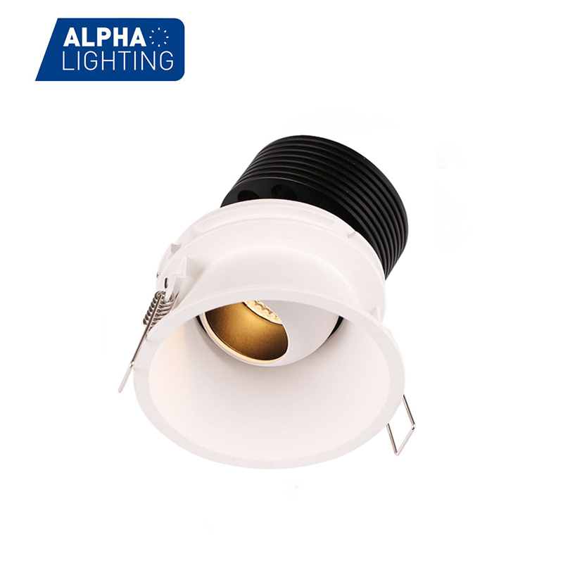 Dimmable anti-glare IP20 indoor  low embedded LED spotlight