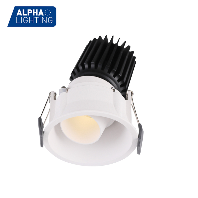 Modern Round Recessed LED Downlight Indoor GU10 Fixture