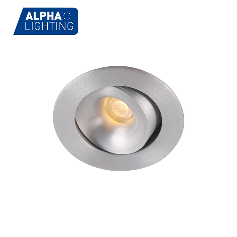 Night light led light recessed cabinet 1/2W aluminum alloy reflective downlight wine cabinet led downlight