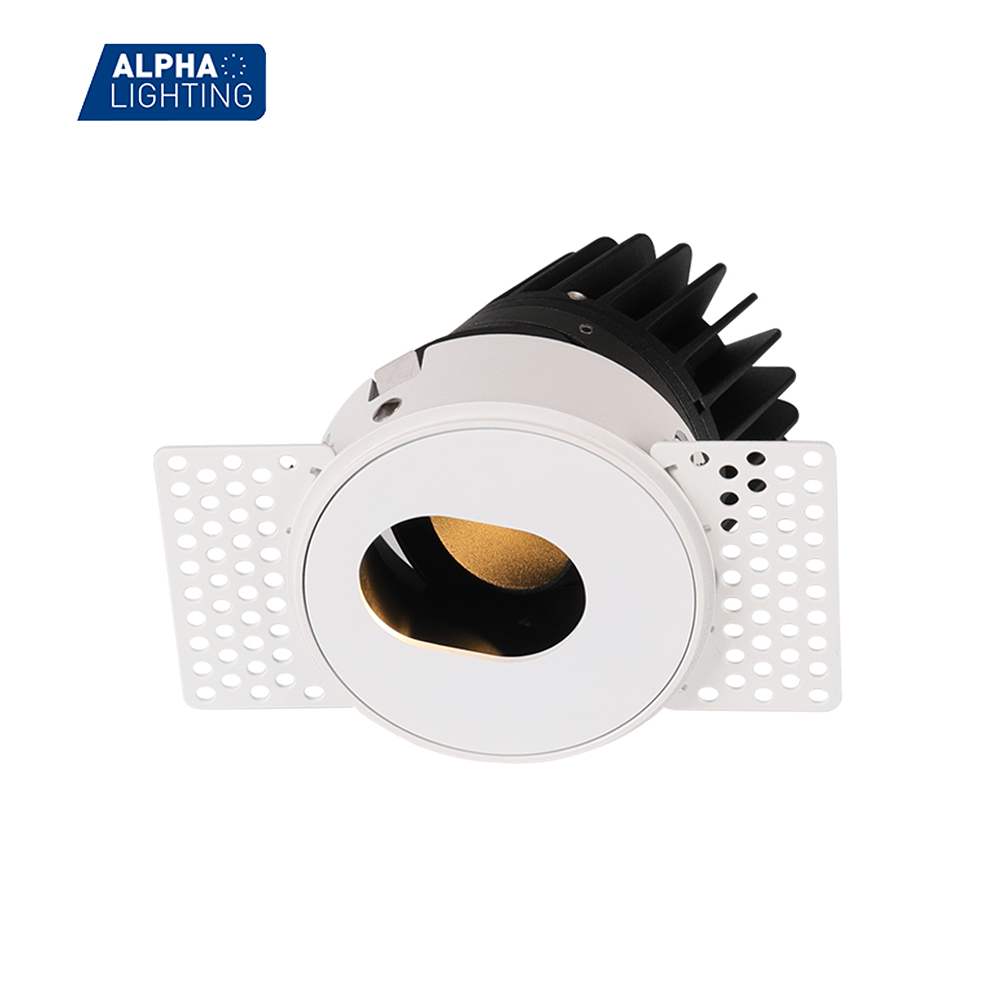 10W Dimmable Professional Wall Washer COB Downlight Embedded LED Anti-glare Downlight