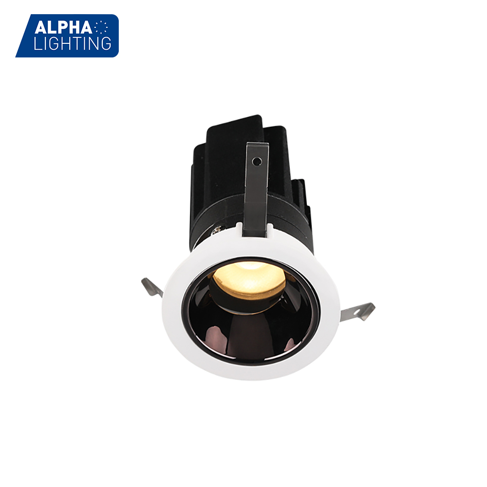 Mirror Reflector Customized Color Adjustable Angle Recessed Indoor Downlight