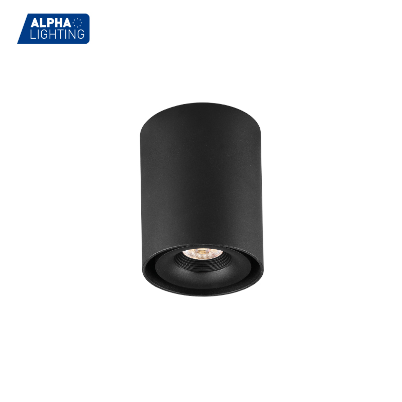 Fixed 13W Round Cylinder Ceiling Surface mounted Led spotlight