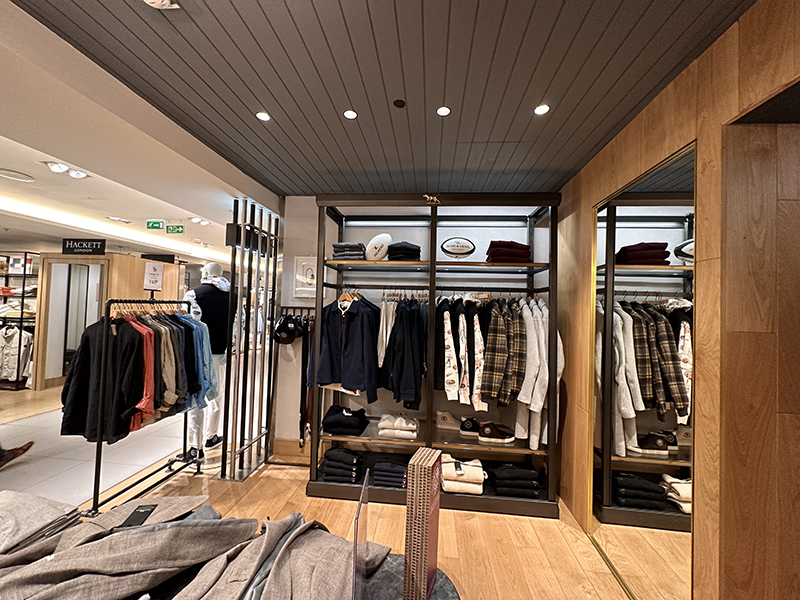 Light Up Your clothing stores with Our Tailored Lighting Solutions for Rodd&Gunn