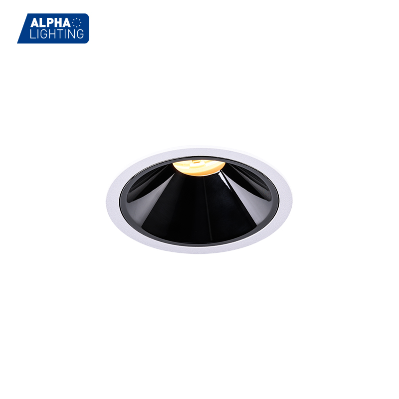 ALDL1734 – MAXI Series Max. 10W/13W chrome downlights 800lm/1140lm recessed dowlights