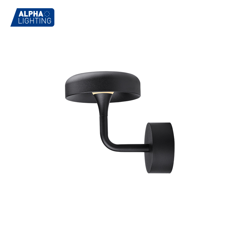 ALWL0111 – OVAL Series black outdoor wall lights DC24V modern outdoor wall sconce outdoor up down lights