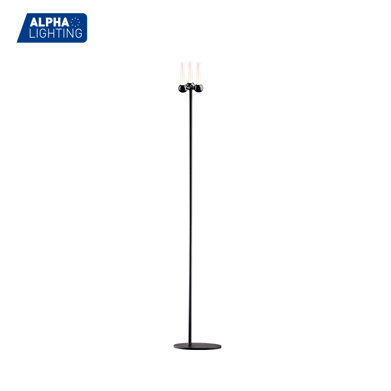 ALSL0102 – BOLLAR Series minimalist floor lamp minimalist led corner floor lamp black contemporary floor lamp